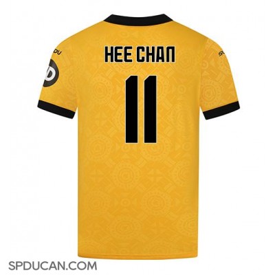 Muški Nogometni Dres Wolves Hee-chan Hwang #11 Domaci 2025-26 Kratak Rukav Muški Nogometni Dres Wolves Hee-chan Hwang #11 Domaci 2025-26 Kratak Rukav